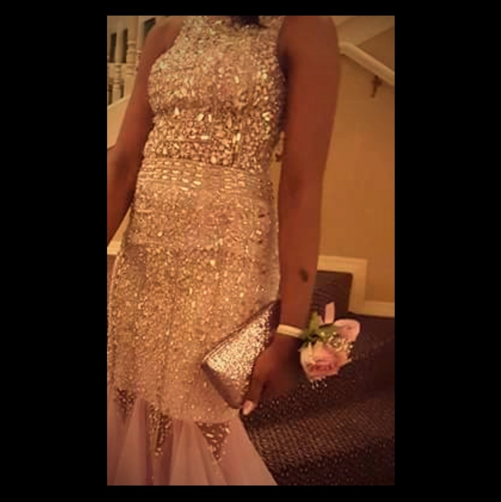 Lilac Mermaid Gown